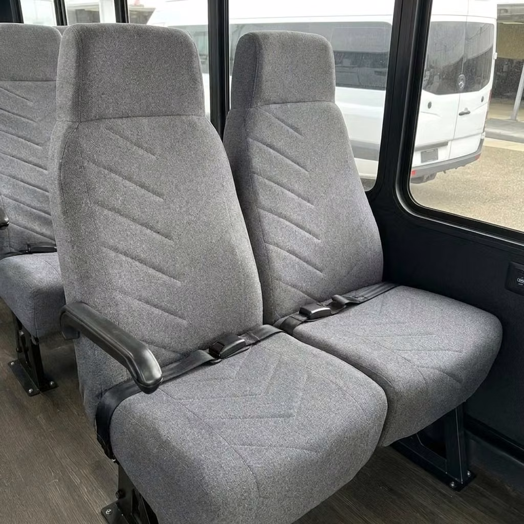 brooklyn center 18 passenger minibus high back seats