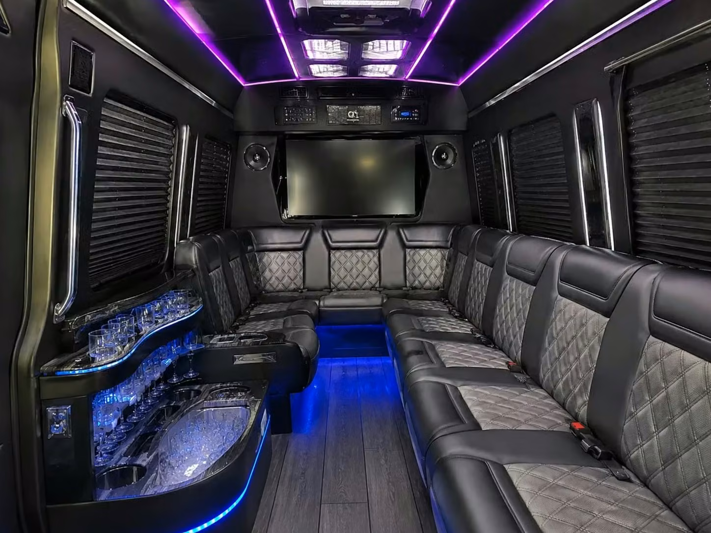 brooklyn center long distance charter buses for destination weddings