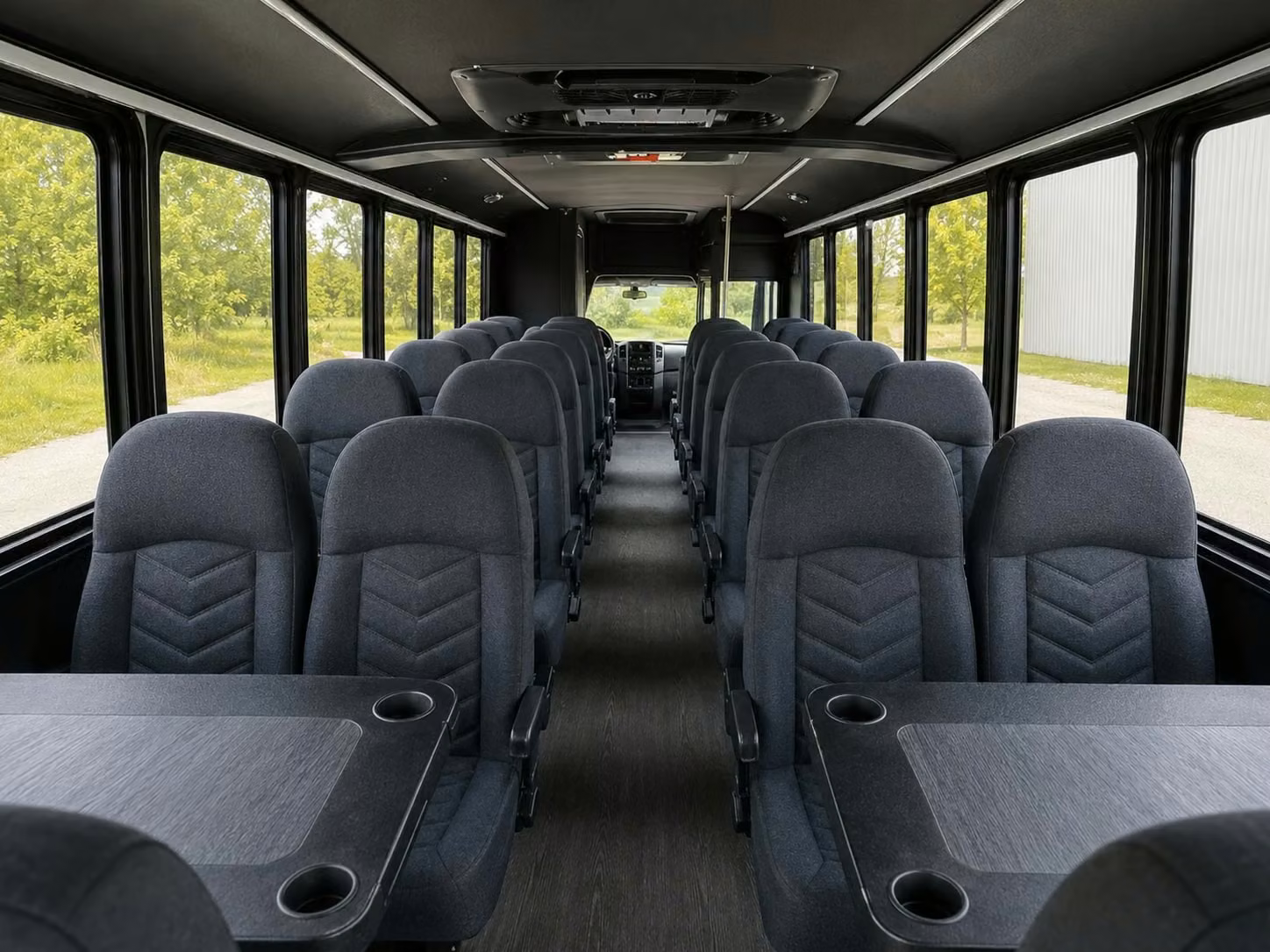 brooklyn center minibus interior 3