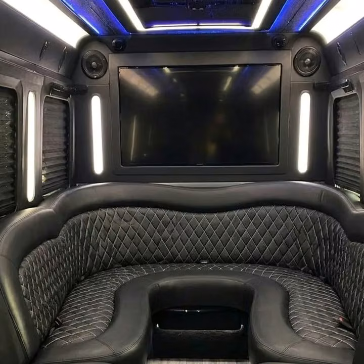 brooklyn center party bus sound system