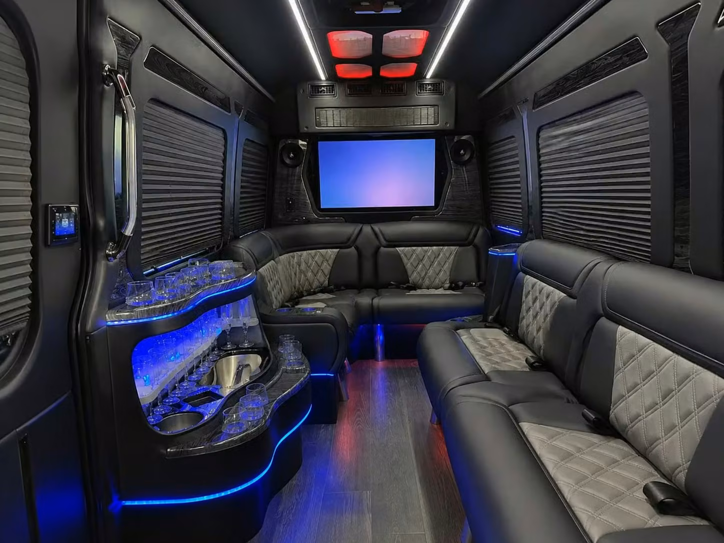 brooklyn center private fan shuttles and tailgate party buses for brooklyn center game days