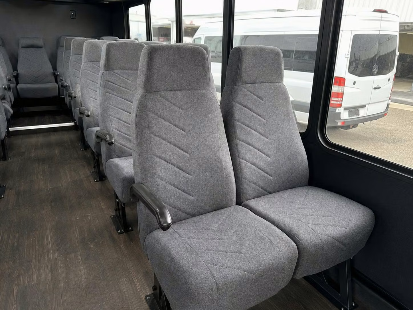 18 passenger minibus inside